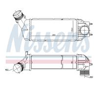 Intercooler Ad Aria Alluminio Per Peugeot 307 SW 3H Break 3E 3A/C