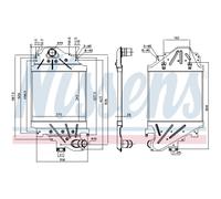 Intercooler NISSENS 96791