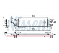 Intercooler NISSENS 96582