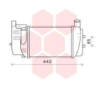 VAN WEZEL 53004645 Intercooler