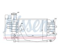 Intercooler NISSENS 96565