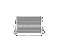 Intercooler Raffreddato ad Aria Alluminio per VW Passat Tutti Traccia Variante