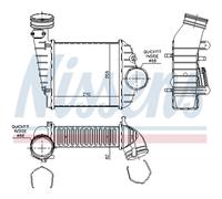 Intercooler Ad Aria Alluminio Per VW Passat Variant 3B6 3B3 3U4
