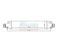 Intercooler Ad Aria In Alluminio Adatto Per Opel Corsa D S07 Van
