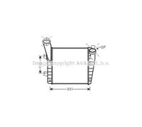 Intercooler Ad Aria In Alluminio Compatibile Per VW Touareg 7P5 7LA 7L6 7L7 4LB