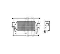 DIEDERICHS DCA1085 Intercooler
