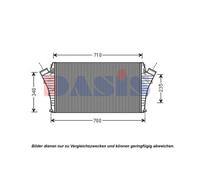 Intercooler Adatto A per Opel Vectra C Caravan Cc Fiat Croma 194 194_
