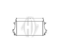Intercooler Adatto Per Opel Insignia A Caravan G09 Saab 9-5 YS3G