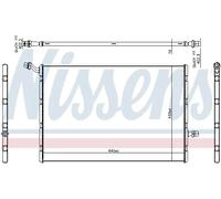 Raffreddatore a bassa temperatura, raffreddatore dell'aria di sovralimentazione NISSENS 606292