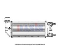 Intercooler Alette Saldato Compatibile Per Fiat 500 C 312_ Ford KA RU8