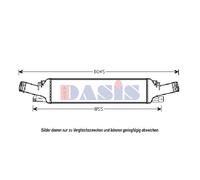 Intercooler Alette Saldato per Audi A4 Avant 8K5 B8 Q5 8RB 8R 8K2