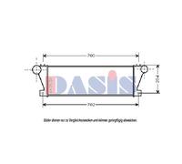 Intercooler Alette Saldato per Iveco Quotidiano II Pritsche/Telaio