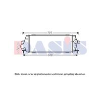 Intercooler Alette Saldato per Nissan Primastar Kasten Trafic II Bus