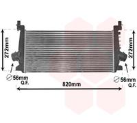 Intercooler Alluminio per Chevrolet Cruze Station Wagon Hatchback