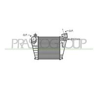Intercooler Audi A3 3/5 Porte (8v1/8va) Dal 1996 Al 2003 Ad016n001 1j0145803e