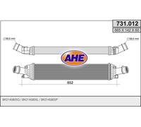 Intercooler AUDI A4 8K2,B8 1.8 TFSI 125kw 11-15