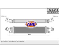 Intercooler AUDI A4 8K2,B8 1.8 TFSI 88kw 08-15