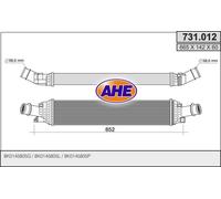 Intercooler AUDI A4 8K2,B8 2.0 TDI 125kw 08-12