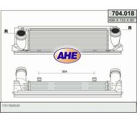 Intercooler BMW 3 F30,F80 320 d 120kw 11-15