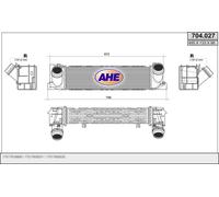 Intercooler BMW 3 Touring F31 328 i xDrive 180kw 12-16