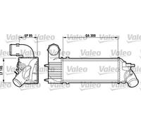 Intercooler Citroen C5 Peugeot 406 607 2.0 HDi Diesel ORIGINALE VALEO