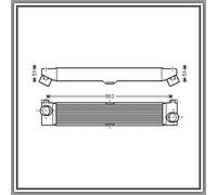 Intercooler Citroen Jumper-(Anno 2006-2014)