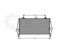 Intercooler Citroën Per Peugeot C5 C6 RD_ RC_ 2.7 HDi 24V 724x365