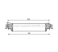 Intercooler Con Alette Saldato Con Attacchi Rapidi Per Opel Corsa E