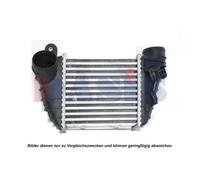 Intercooler Corpo di Raffreddamento Saldato Adatto A per Audi Tt 8N3 8N9