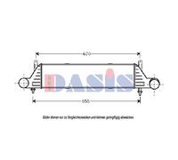 Intercooler Corpo di Raffreddamento Saldato Adatto A per Mercedes-Benz SLK R170