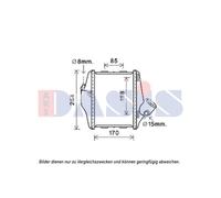 Intercooler Corpo di Raffreddamento Saldato Adatto A per Smart Fortwo Coupe 451