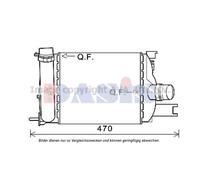 Intercooler Corpo di Raffreddamento Saldato per Renault Clio IV Ca Grandtour