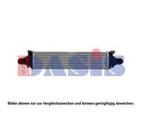 Intercooler Corpo di Raffreddamento Saldato per Volvo V40 Hatchback V60 V70 III