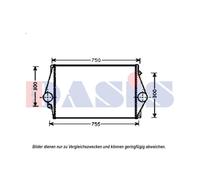 AKS DASIS 227006N Intercooler