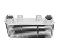 Intercooler da 52 Mm Radiatore di Raffreddamento del Motore Intercooler per Montaggio Anteriore in Lega di Alluminio Universale per Motociclette