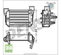 Intercooler Denso per AUDI A4 SEAT EXEO
