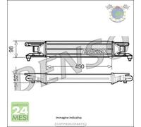 Intercooler Denso per DS PEUGEOT 2008 208