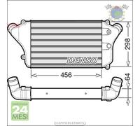 Intercooler Denso per MITSUBISHI Canter #gp