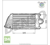 Intercooler Denso per PORSCHE 911 #gh