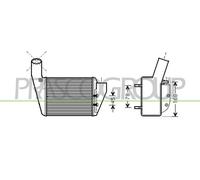 PRASCO AD017N003 Intercooler