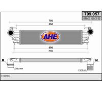 Intercooler FIAT 500L 351_,352_ 0.9 77kw 12-