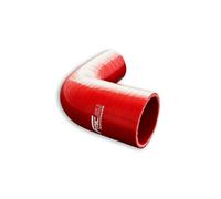 Arco di riduzione a 90° tubo in silicone riduttore in silicone ROSSO