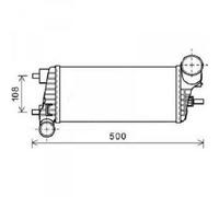 DIEDERICHS DCA1116 Intercooler
