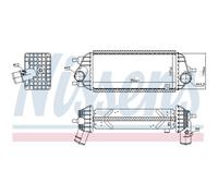 Intercooler In Alluminio Con Alette Saldato Adatto Per KIA Sportage SL