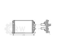 Intercooler In Alluminio Per Mitsubishi Space Wagon N3_W N4_W N1_W N2_W Tema