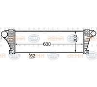 Intercooler Iveco Daily II Cassone 59-12 V 1989->1999 ORIGINALE BEHR NUOVO