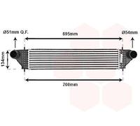 Intercooler Llk per Mitsubishi Eclissi Cross 1.5 T-Mivec Outlander III