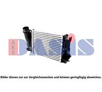 Intercooler LLK Per Nissan Qashqai II Fuoristrada Chiuso 1.3 DiG-T