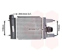 Intercooler LLK Radiatore Adatto Per Nissan Pulsar Hatchback 1.2 DiG-T Juke