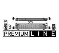 Intercooler MAHLE CI 170 000P